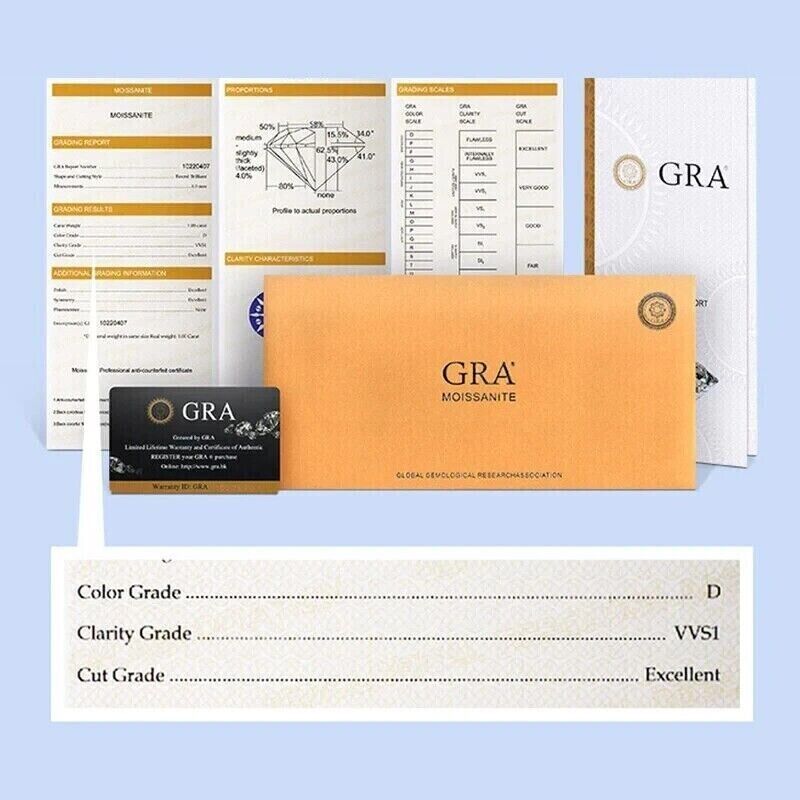 5.3 Carats Total or 7.3 Carats Total Platinum Plated 925 Sterling Silver Engagement Ring