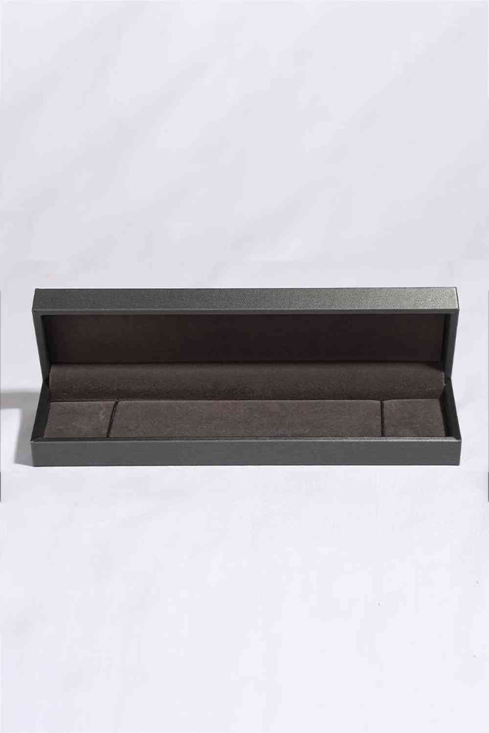 2 Carat Moissanite and Zircon Rhodium Plated 925 Sterling Silver Bracelet