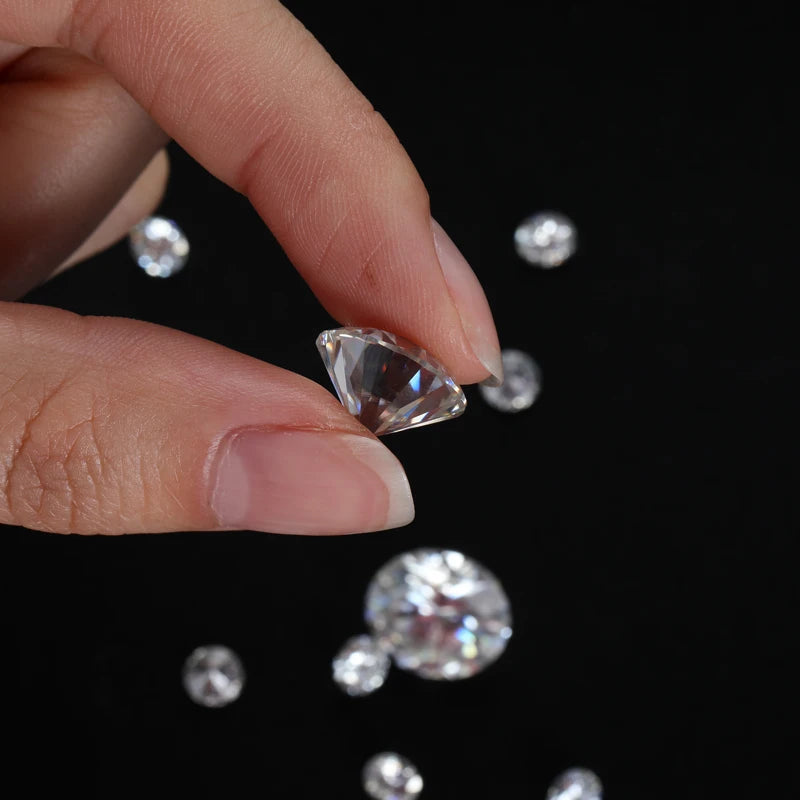 0.5 Carat to 30 Carats Loose Moissanite Stones D Color VVS1